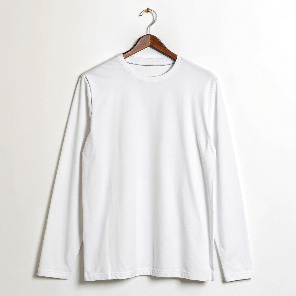 Men's Full Sleeve T-Shirt - White