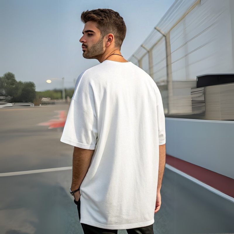 Men's Classic Oversized Tee - White
