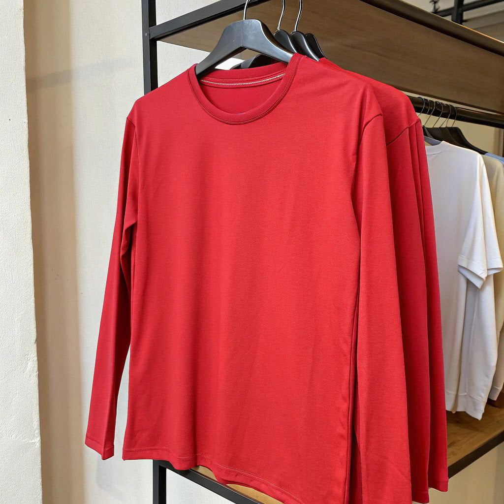 Men's Full Sleeve T-Shirt - Red