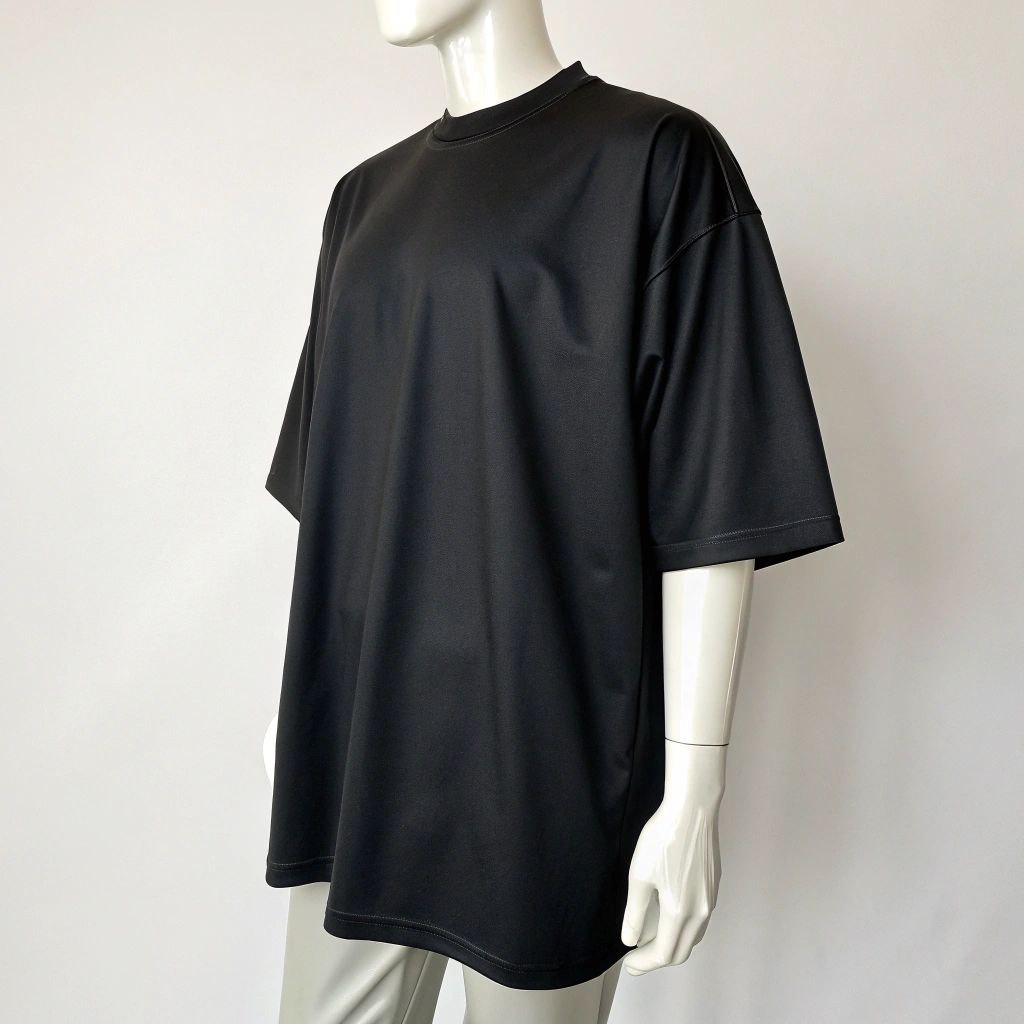 Men's Classic Oversized Tee - Black