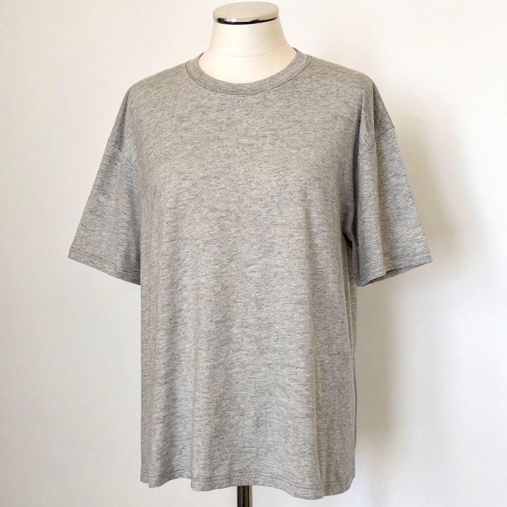 Men's Classic Oversized Tee - Grey Mélange
