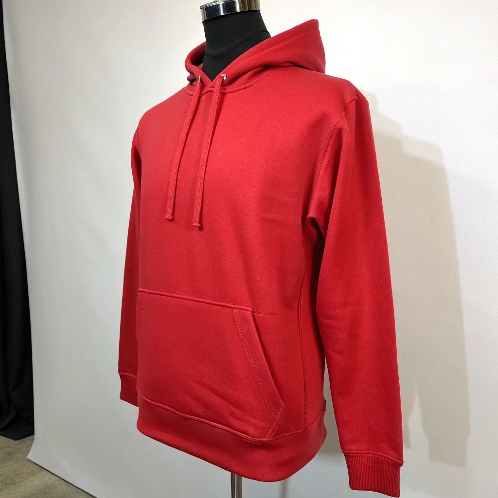 Men's Hooded Sweatshirt - Red