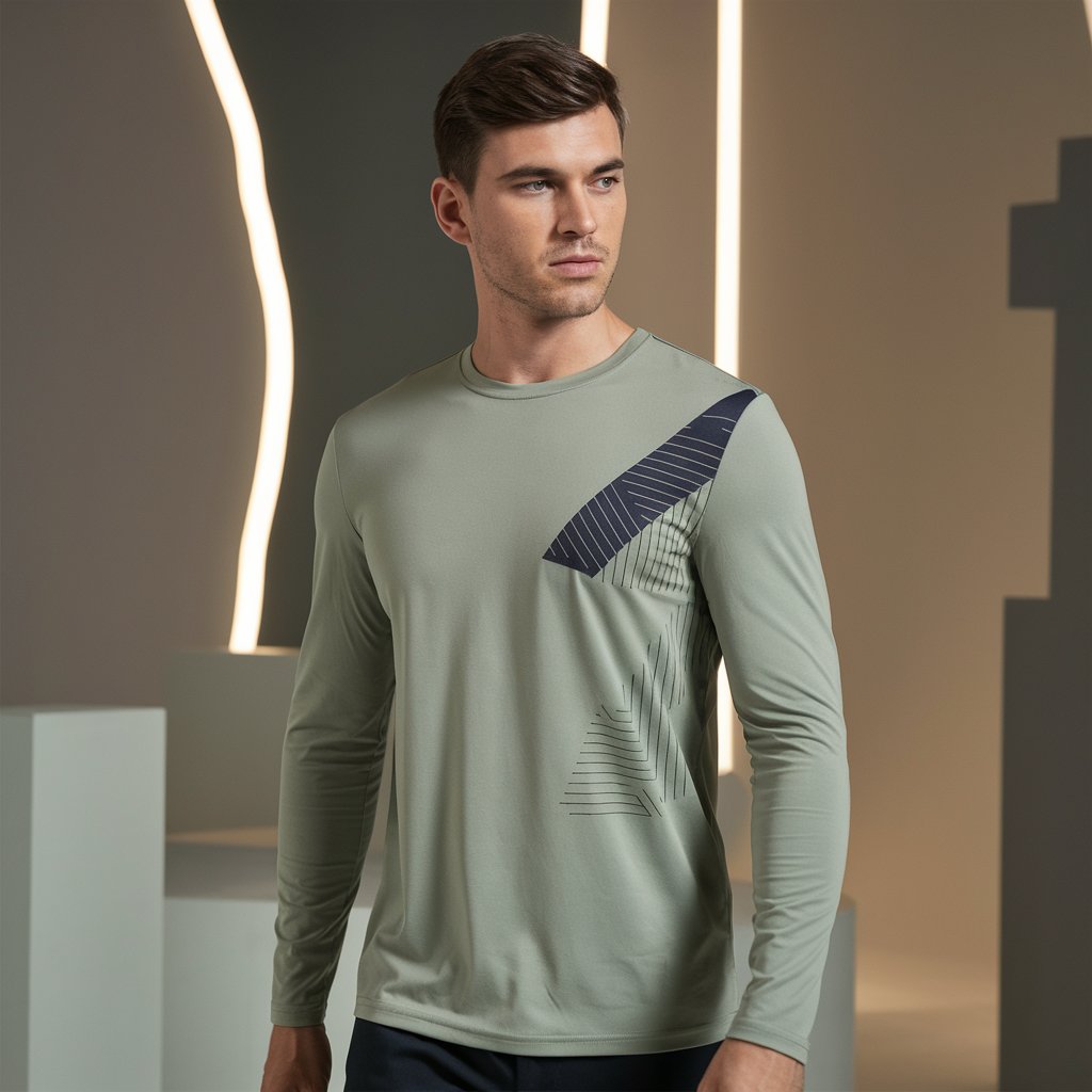 Men's Full-Sleeve Printed T-shirts