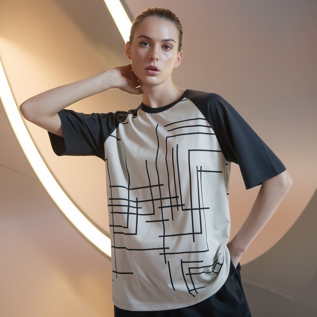Women's Raglan sleeve Printed T-shirts