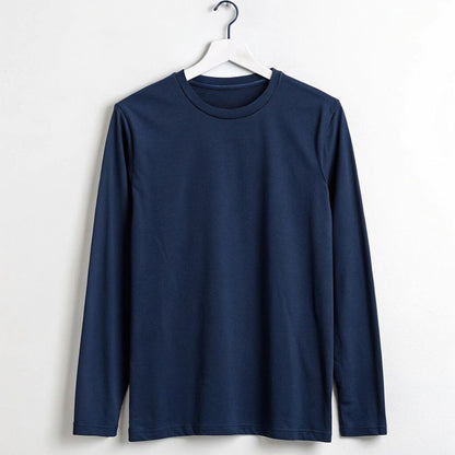 Men's Full Sleeve T-Shirt - Navy Blue