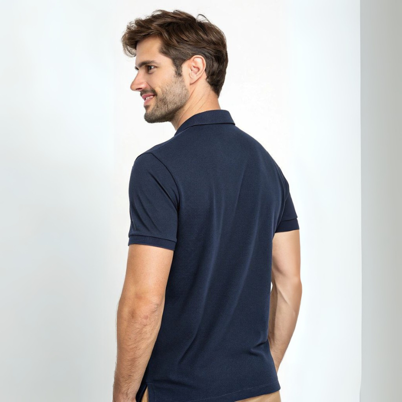 Men's Polo T-Shirt - Navy Blue