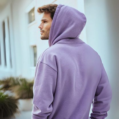 Men's Hooded Sweatshirt - Lavender