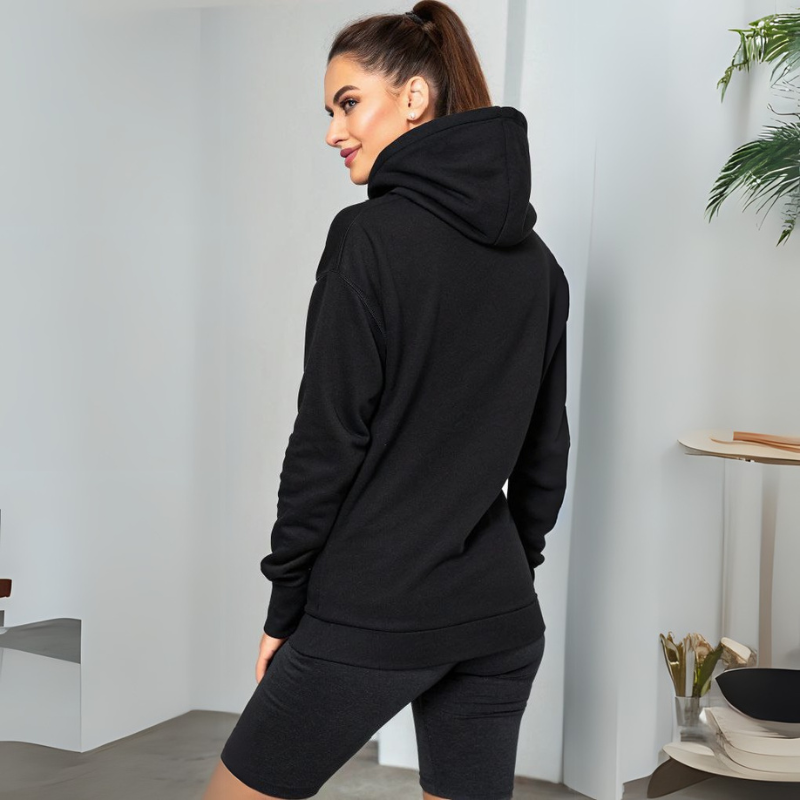 Women's Hooded Sweatshirt - Black