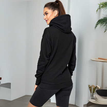 Women's Hooded Sweatshirt - Black