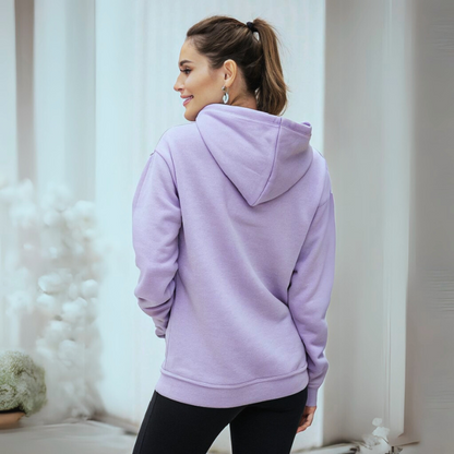 Women's Hooded Sweatshirt - Lavender