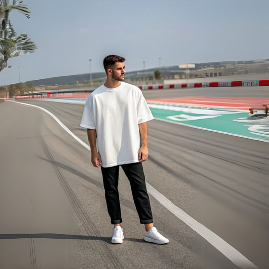 Men's Classic Oversized Tee - White