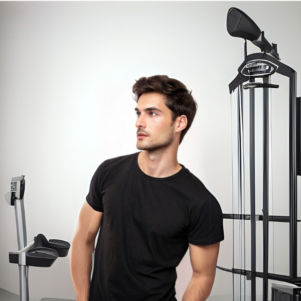 Men's Solid Round Neck Cotton T-Shirt - Black