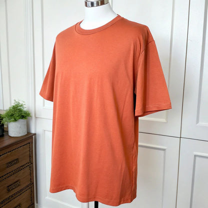 Men's Classic Oversized Tee - Coral