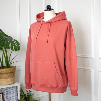 Women's Hooded Sweatshirt - Coral