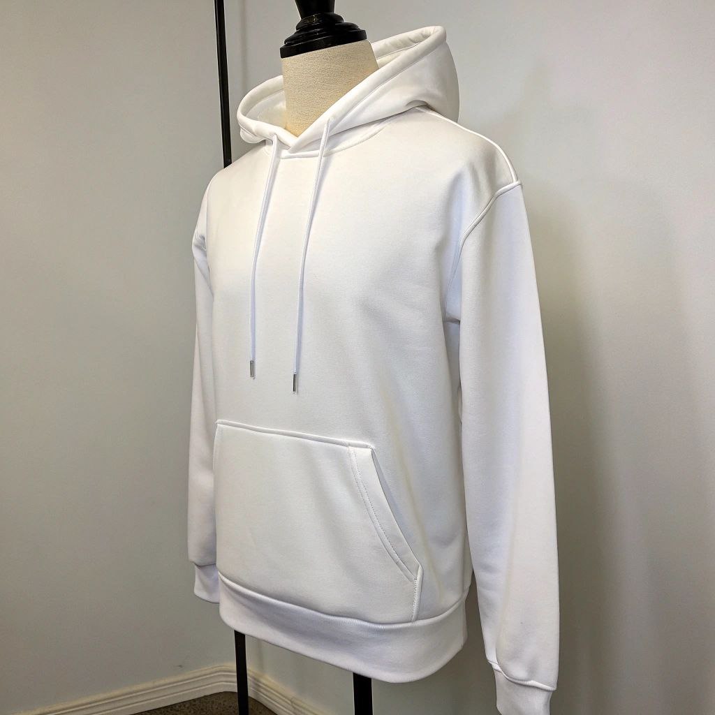 Women's Hooded Sweatshirt - White
